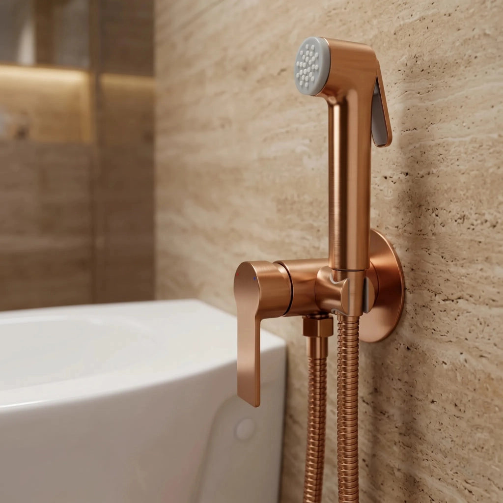 Rubinetto Bidet Rea Argus Brush Copper