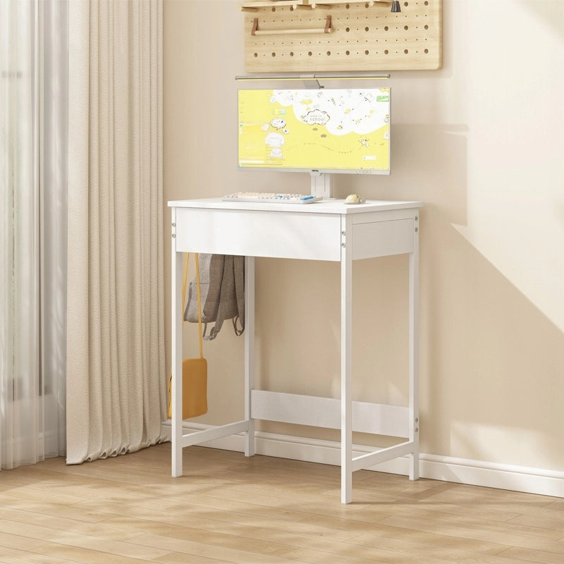 Scrivania per computer tavolo per bambini tavolino con 1 cassetto moderno 60 cm