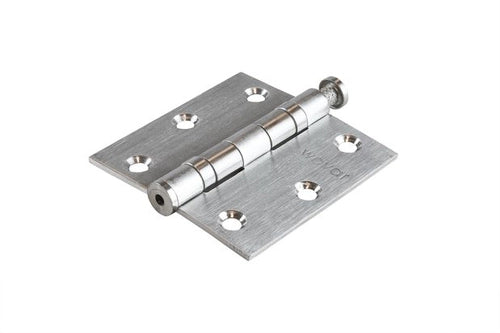 CERNIERA CON CUSCINETTI E SFERE 75x75 mm - Bronzata