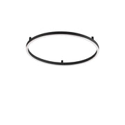 Plafoniera Oracle LED 29W Luce Calda 3000K Finitura Nera Ideal Lux