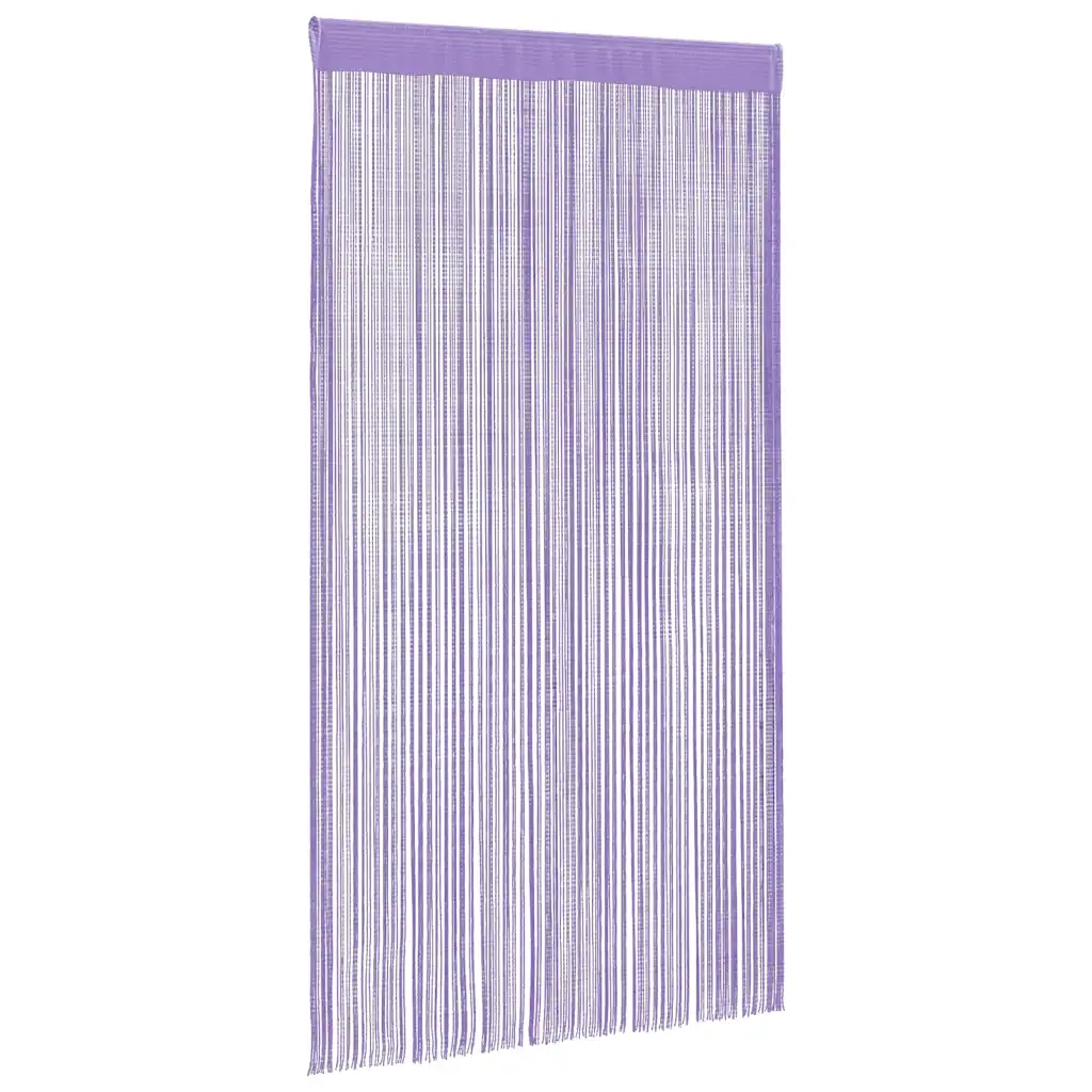 Tende a Filo 2 pz Viola 140x250 cm