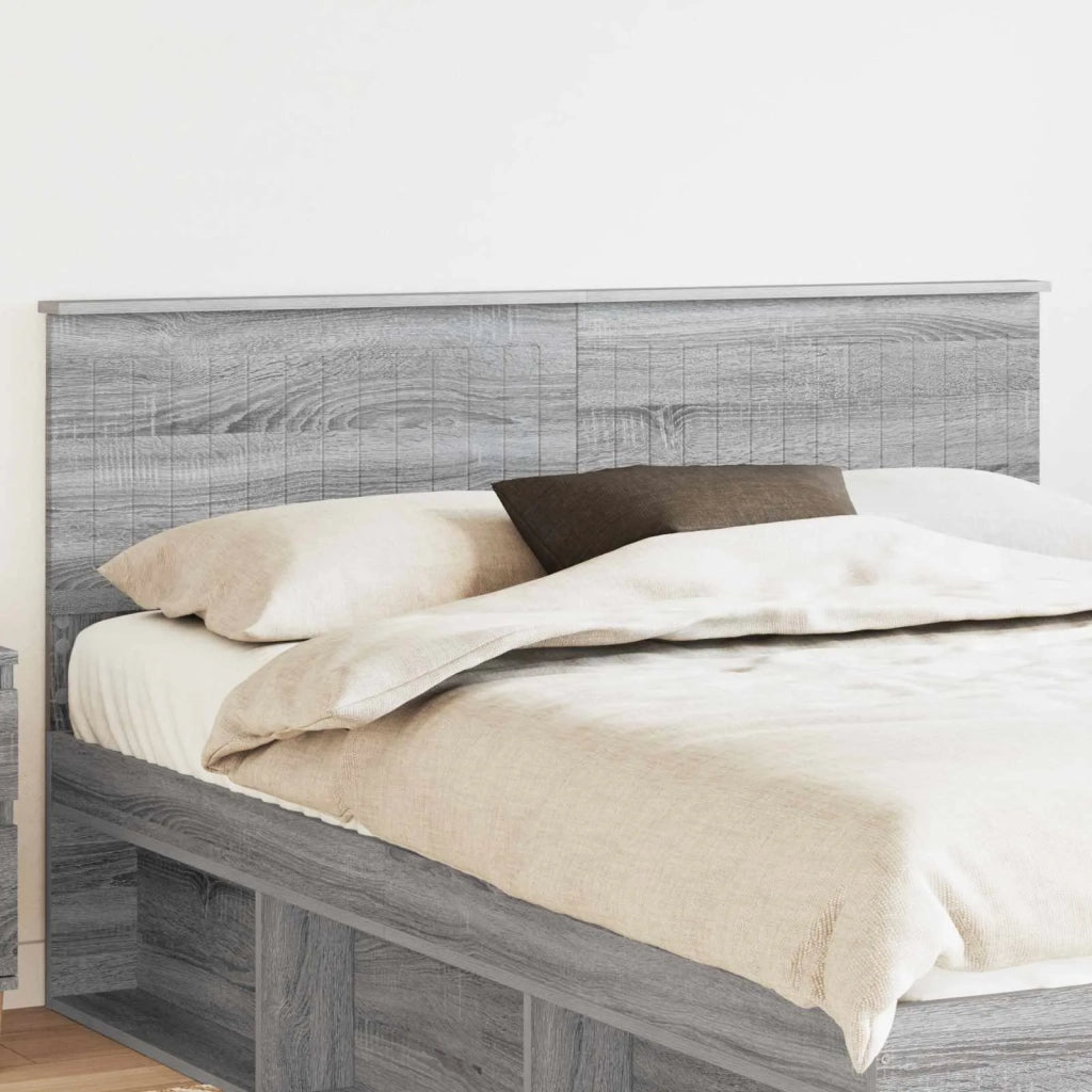 Testiera | Testata Grigio Sonoma Legno multistrato