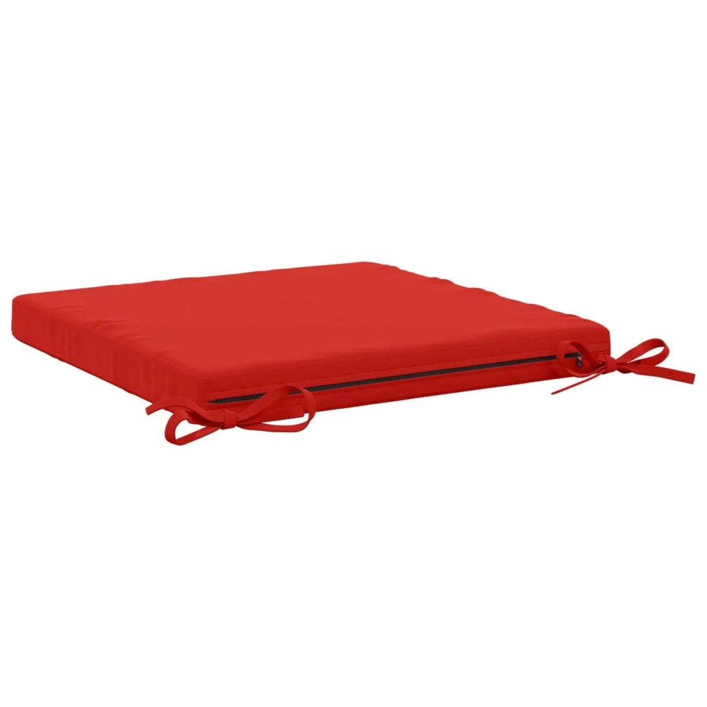Cuscini per Seduta SOEST 4 pz 100% Poliestere Rosso 944465