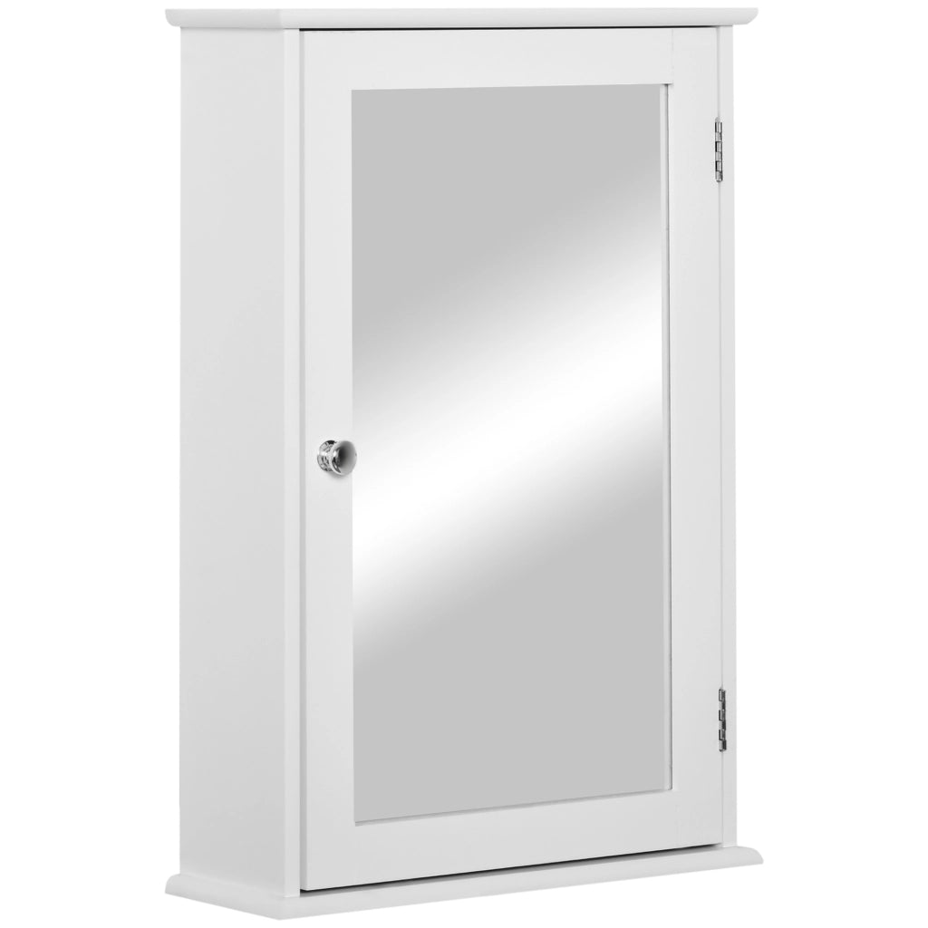Armadio con specchio ¨C Zephmum ¨C Bianco 41x14x60 cm