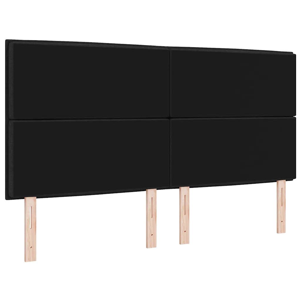 Testiera | Testata Nero 180 cm Tessuto