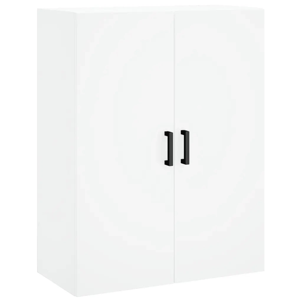 Armoire murale blanc 69,5x34x90 cm