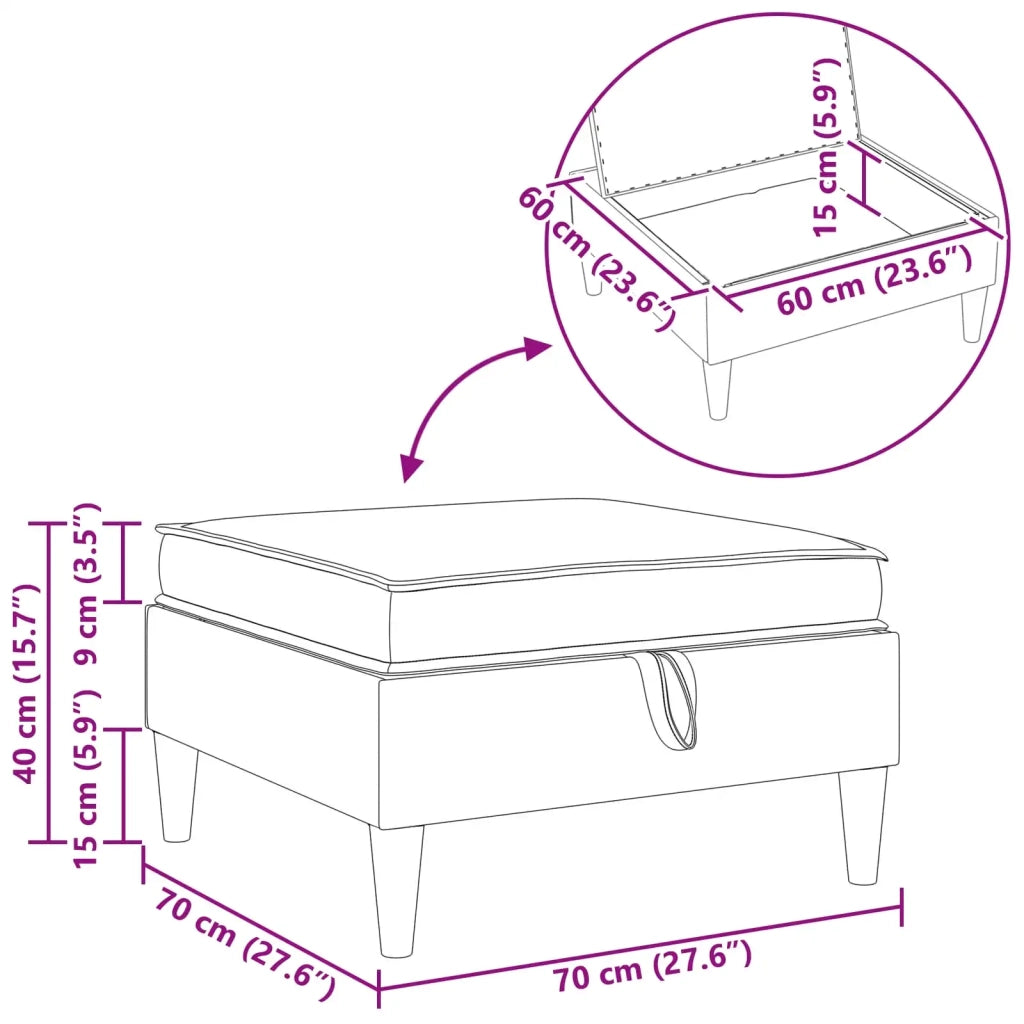 Pouf contenitore 42027131
