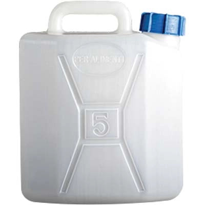 TANICA - HDPE ALIMENTARE LT  5- 12 pezzi