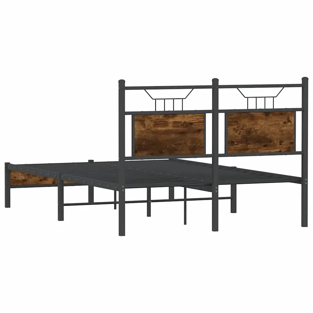 Giroletto senza Materasso Rovere Fumo 120x200 cm in Truciolato 4106888