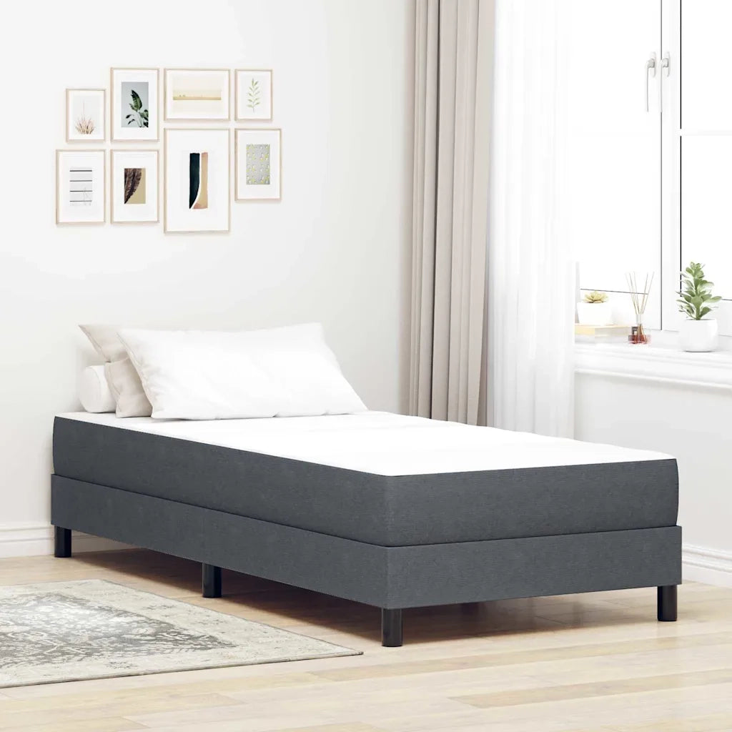 Materasso-Materasso per letto Grigio 90 x 200 cm Tessuto