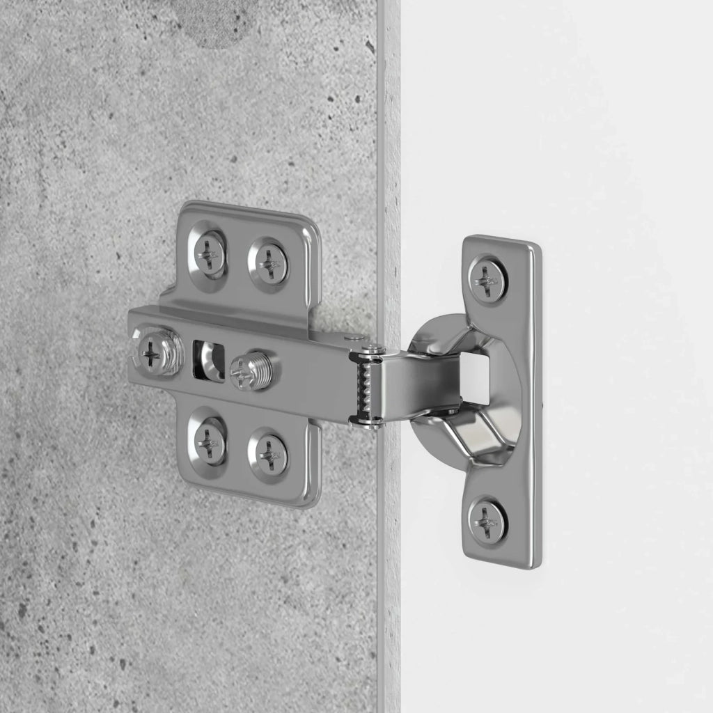 Mobiletto da Bagno ARNHEM Grigio Cemento 59,5 x 31 x 80 cm 896618