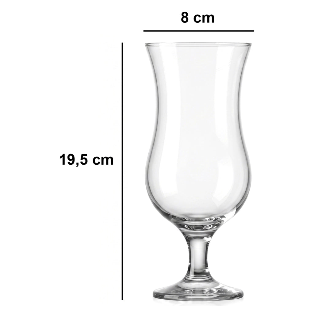 Radamora, Bicchieri set da 6 460 ml, Trasparente