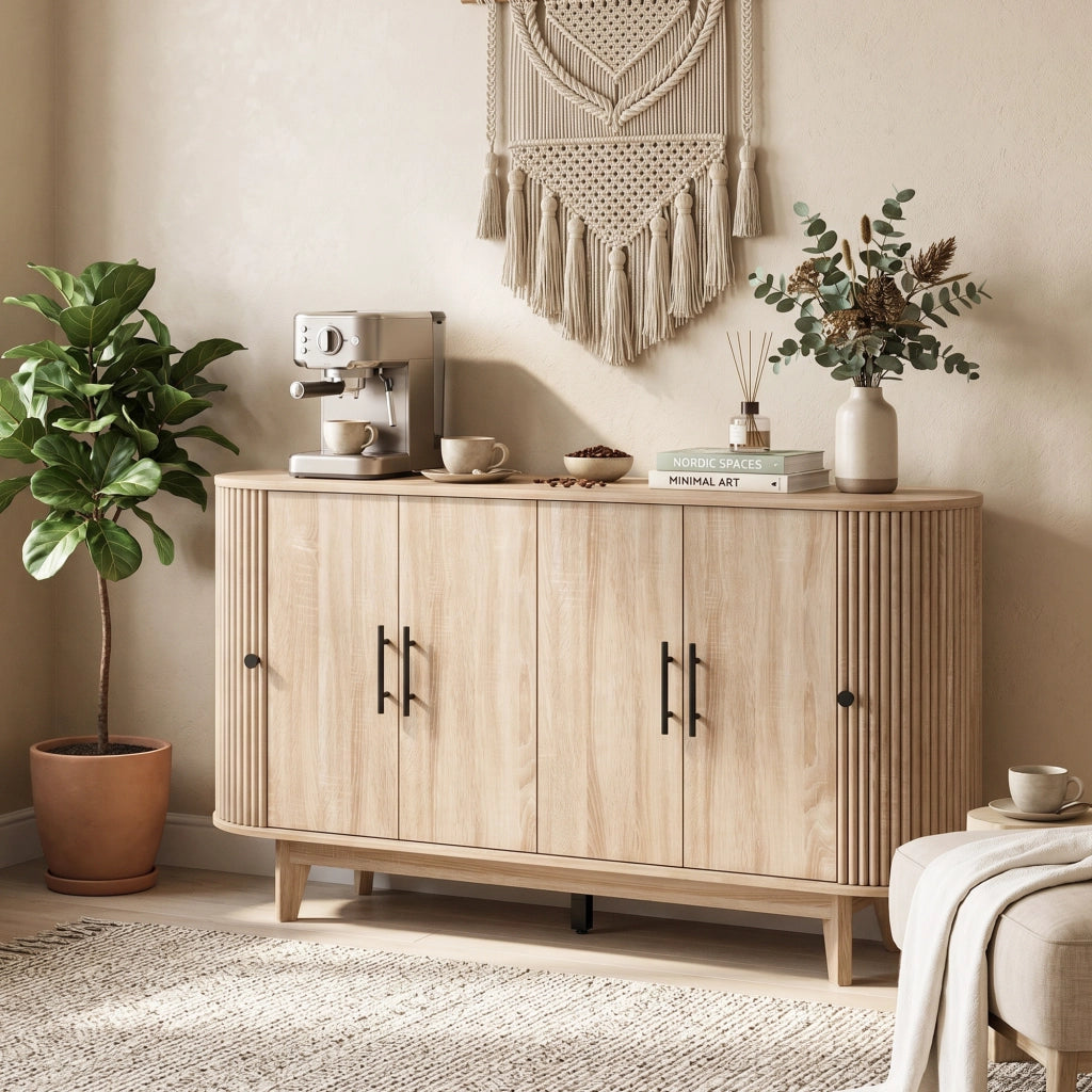 Credenza ¨C Minimal ¨C Rovere 147x40x76