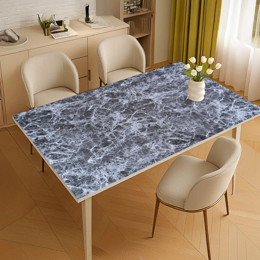 Copritavolo Stampato In Pvc Alto 1.2 Mm Pellicola Protettiva Cover Proteggi Tavolo Tovaglia Protezione Mollettone Spesso Antimacchia  Urti Olio Graffi Impermeabile Dis7 - 100x150Cm