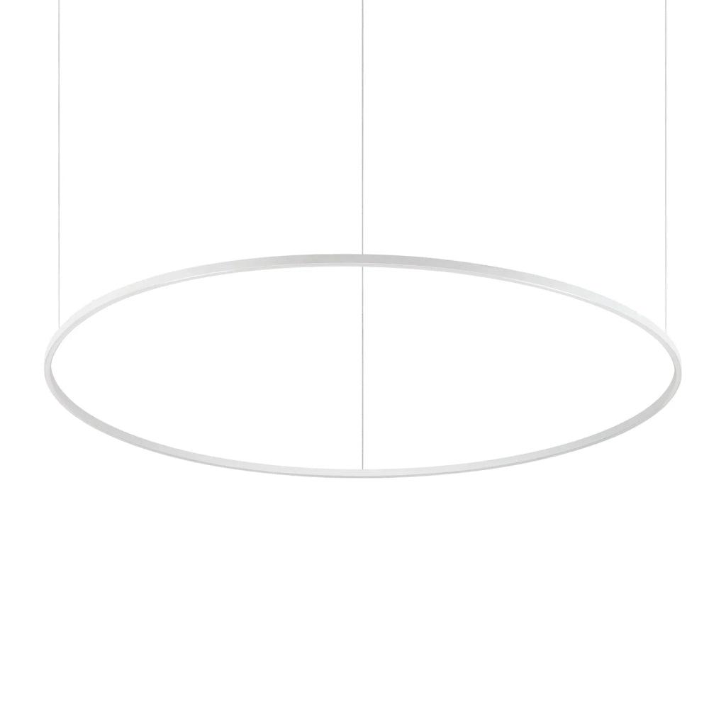 Lampada a sospensione Oracle D150 81W luce calda Bianco Ideal Lux