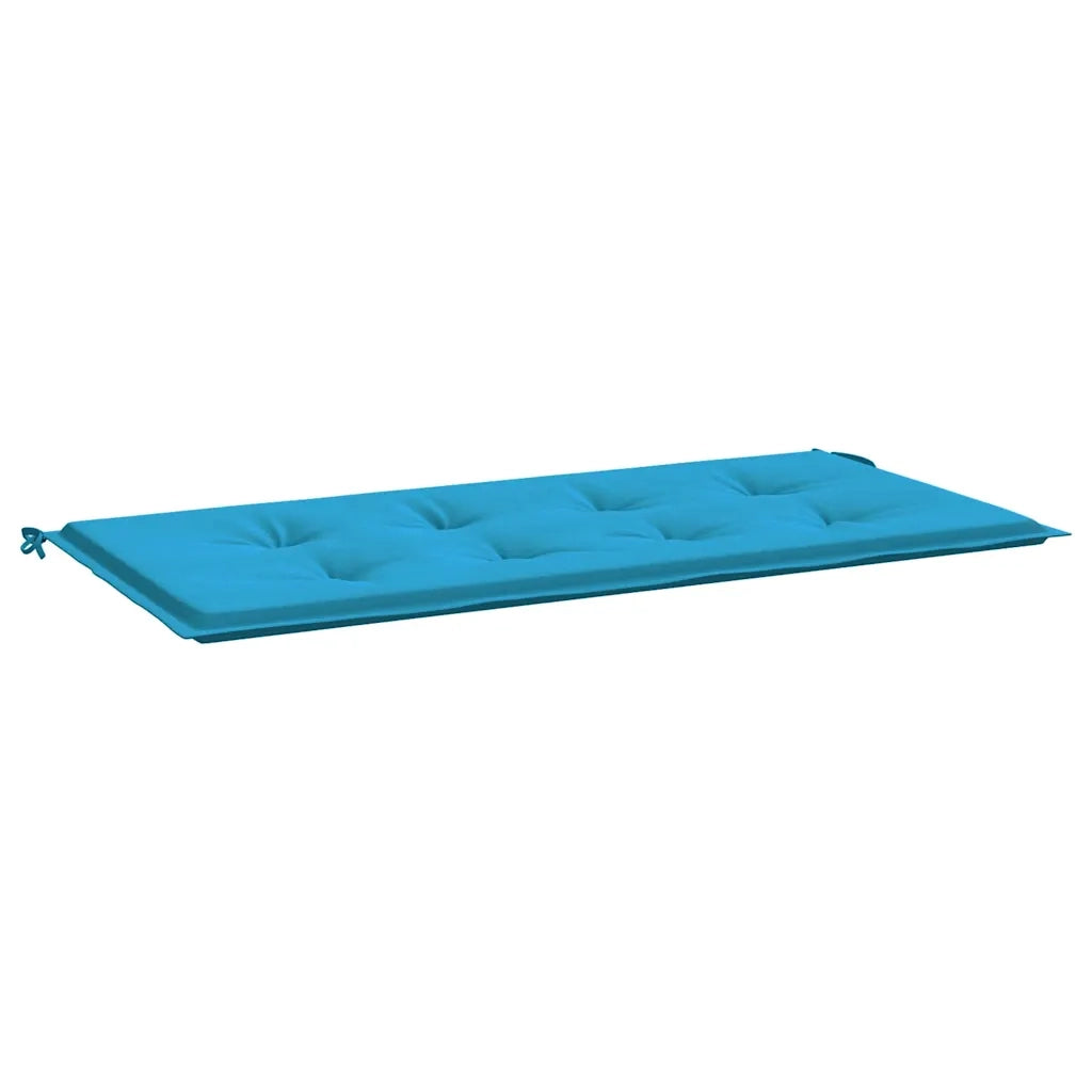 Cuscino per Panca-Cuscini per panchina Blu 100x50x3 cm in Tessuto Oxford