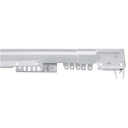 SCORRITENDA ESTENSIBILE  ACCIAIO VERN BIANCO CM 168/300
