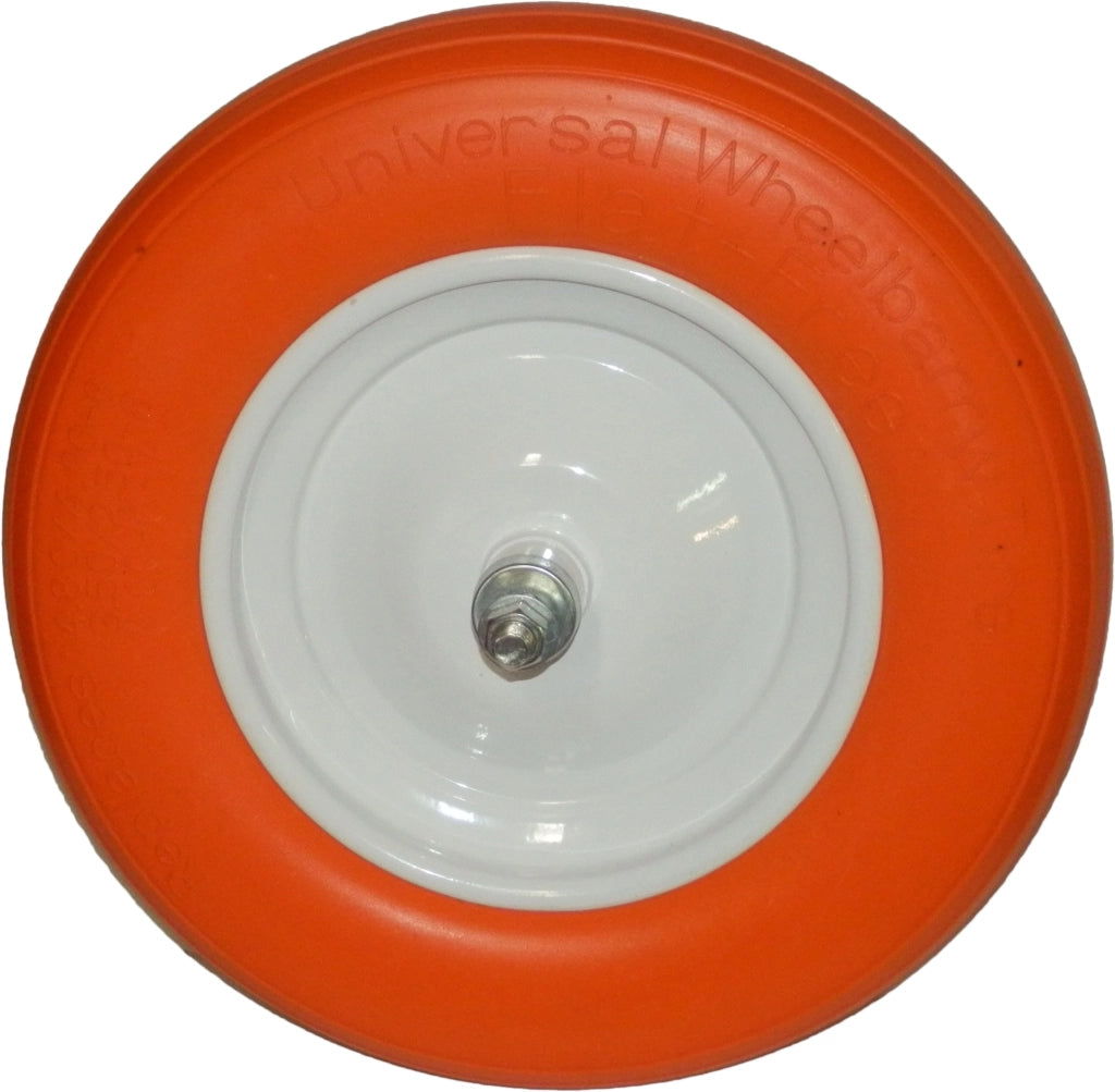 RUOTA CARRIOLA ANTIFORO IDEAL STAR mozzo 150 mm - asse lungo 210 mm - IDEAL STAR
