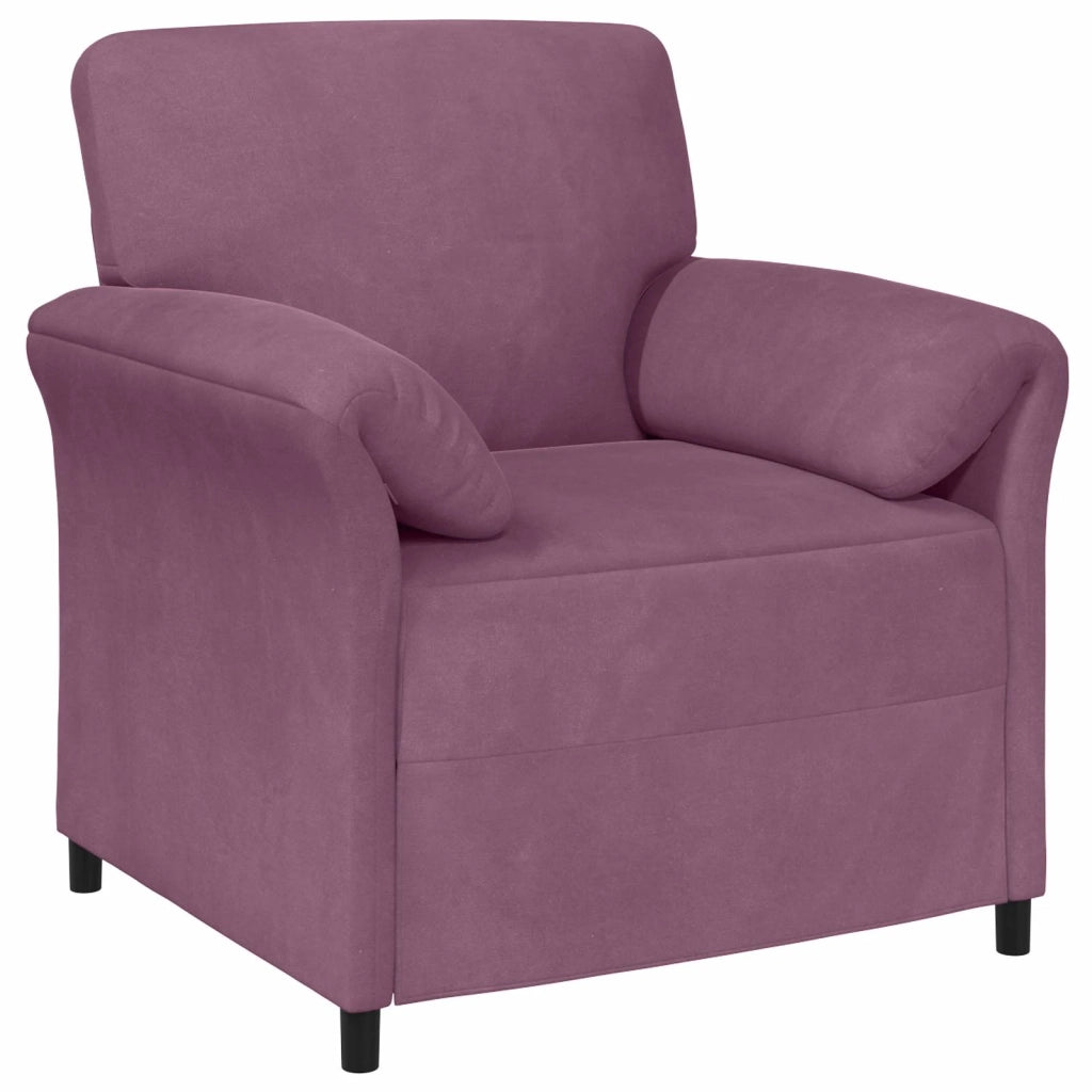 Set di divani 2 pz Viola Velluto 3424912