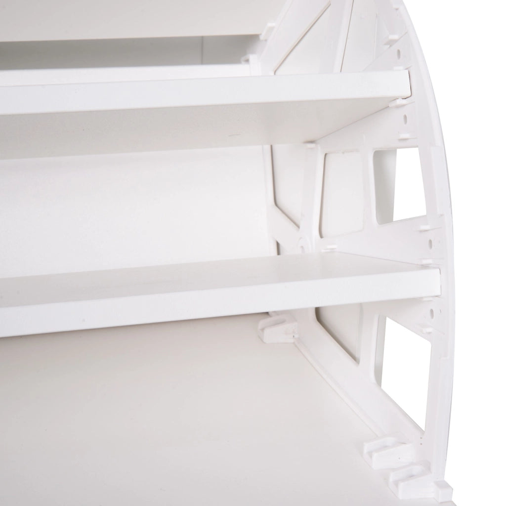 EasyComfort Scarpiera Moderna con Panca Imbottita per 12 Paia di Scarpe, Mobile da Ingresso con Scarpiera, Legno, Elegante, Capiente, 94,5x57x30 cm, Bianco