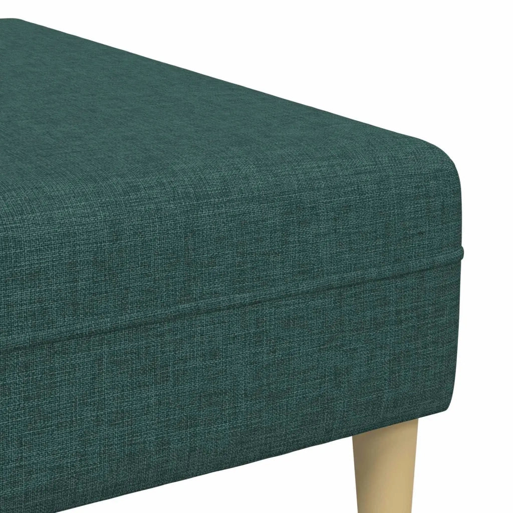 Divano per Soggiorno 3 pcs Verde Scuro Poliestere 3335116