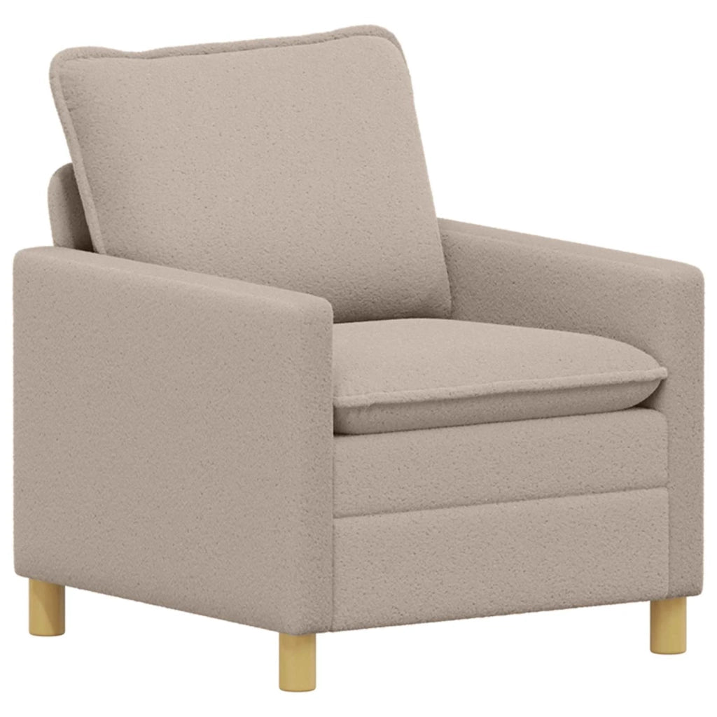 Set di divani 2 pz Grigio Chiaro Tessuto 3417035