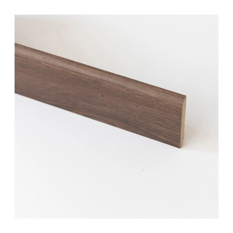 BATTISCOPA  70X10 MM MDF 240 CM NOCE SCURO- 10,0 pz