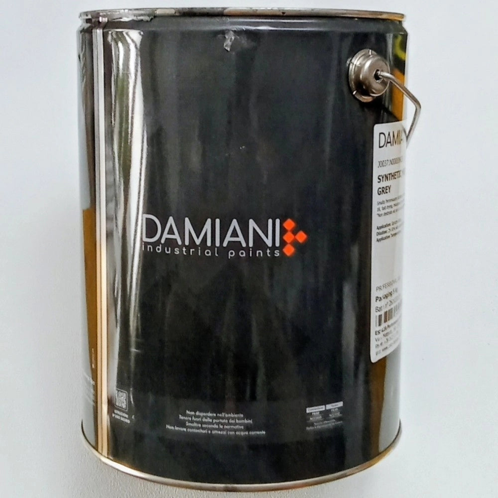 Damiani smalto 5kg base nitro sintetico tutti i ral 4000, brillantezza opaco, colore  ral 4009 - violetto pastello