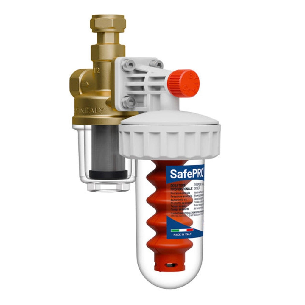 Dosatore Proporzionale Anticalcare HCE SafePRO Con Filtro Per Impianti Idrici 1/2 F x 1/2 F DS00400012