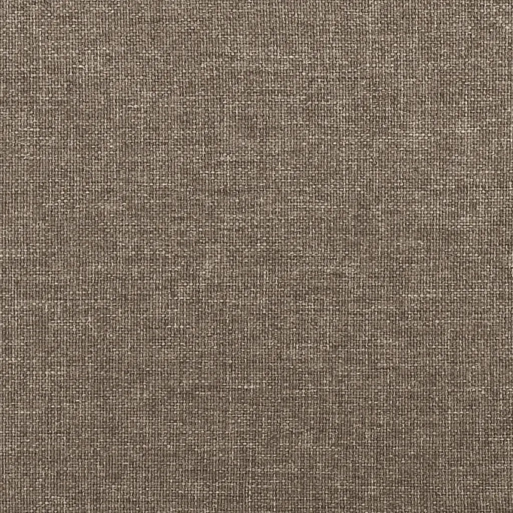 Testiera ad Orecchio-Testata con Orecchie Tortora 147x16x118/128 cm in Tessuto 420487