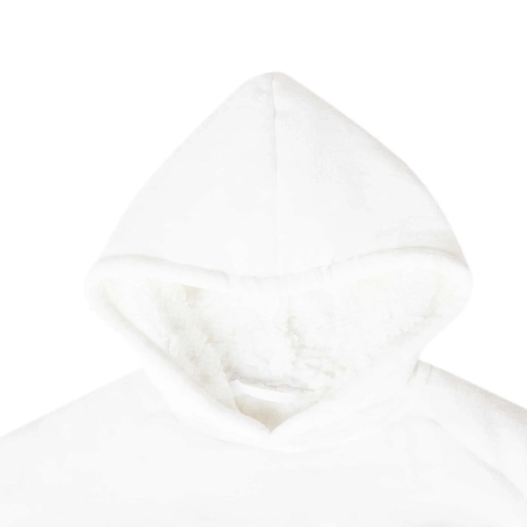 Felpa coperta Bianco L Pile e Flanella CFW8510087