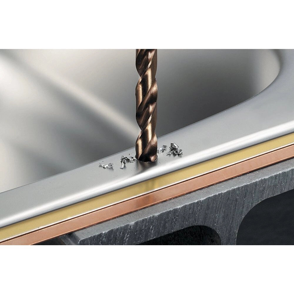 PUNTA D.9MM HSS COBALTO PER INOX/LAMIERATI