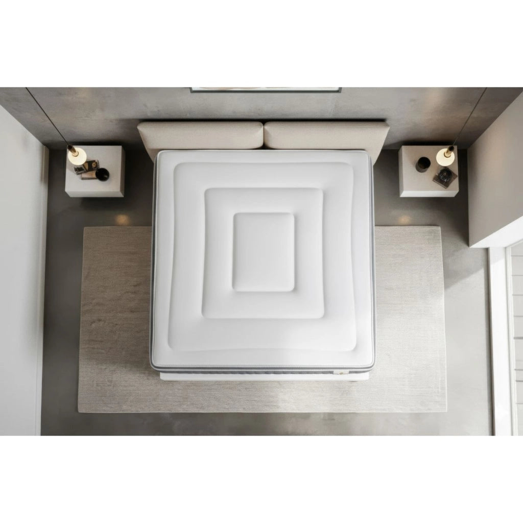 Materasso 90x200cm Molle insacchettate e Memory foam - Vingt-Six PLUS