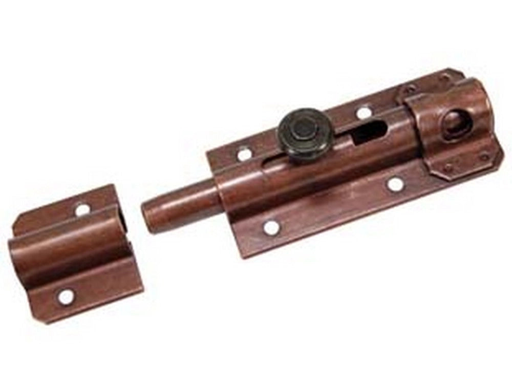 10pz catenaccio portalucchetto leggero asta tonda art.248 - mm.100x36 cod:ferx.fer220682