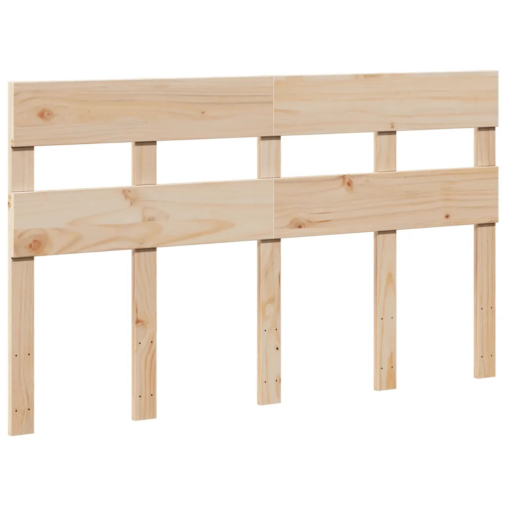 Letto senza Materasso-Struttura Letto 120x190 cm in Legno Massello di Pino 695132