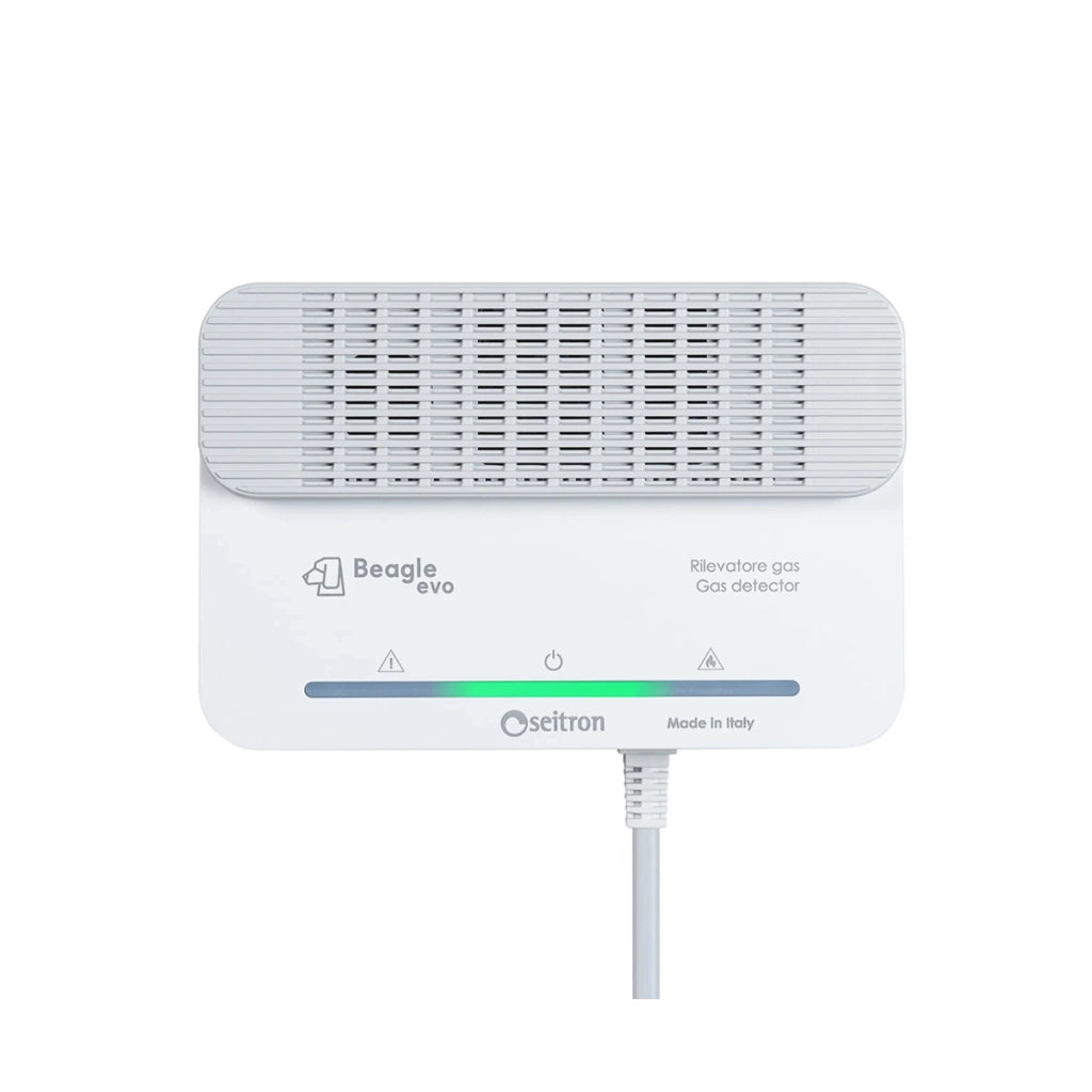 RILEVATORE FUGHE GAS A GPL PER USO DOMESTICO CON CAVO A SPINA MODELLO BEAGLE EVO S - GPL - 250V - CON SPINA  - SEI