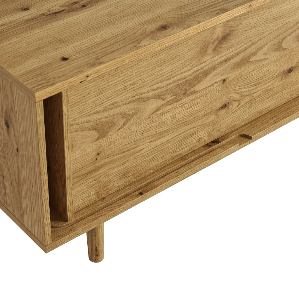 Mobile TV 165 cm in MDF effetto legno