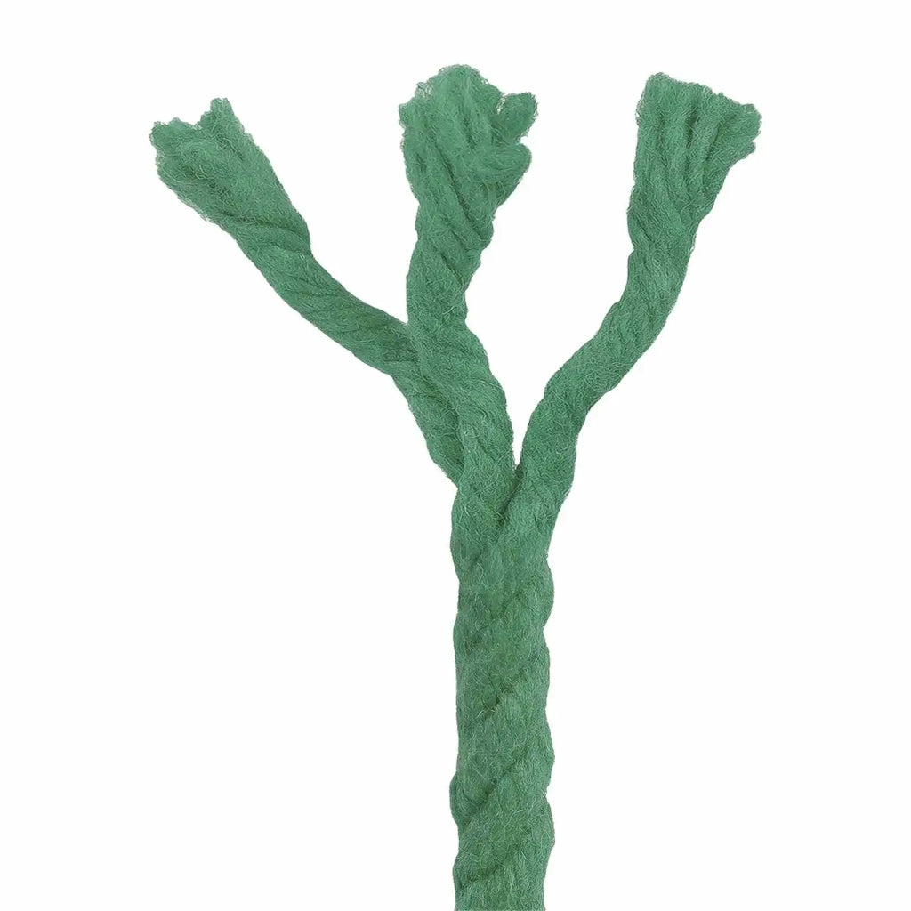 Corda di Cotone 8 mm 25 m Verde 100% Cotone 42011951