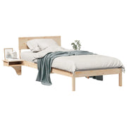 Letto singolo | Letto per adulti | Struttura del letto Marrone 100 x 200 cm Pino massello