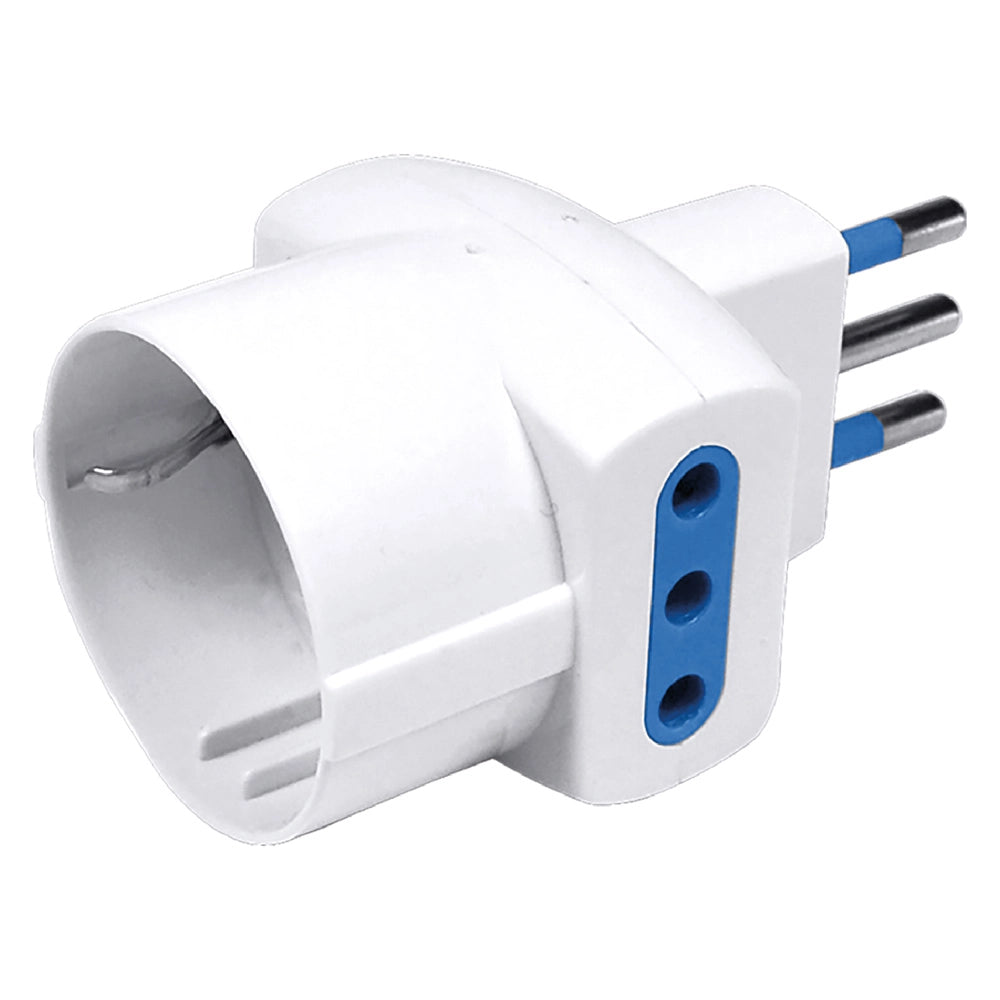 Adattatore Art Ce37b Spina 2p + T 10a Scatola Appendibile Novaitalia