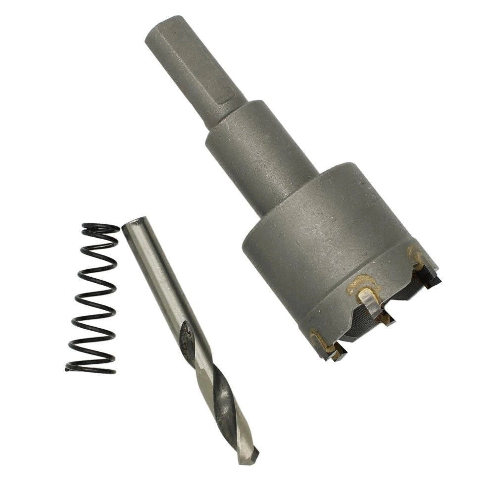 Trade Shop - Fresa A Tazza Con Punta Per Trapano Muro Metallo Legno Acciaio Da 20 A 80mm -       20 Mm