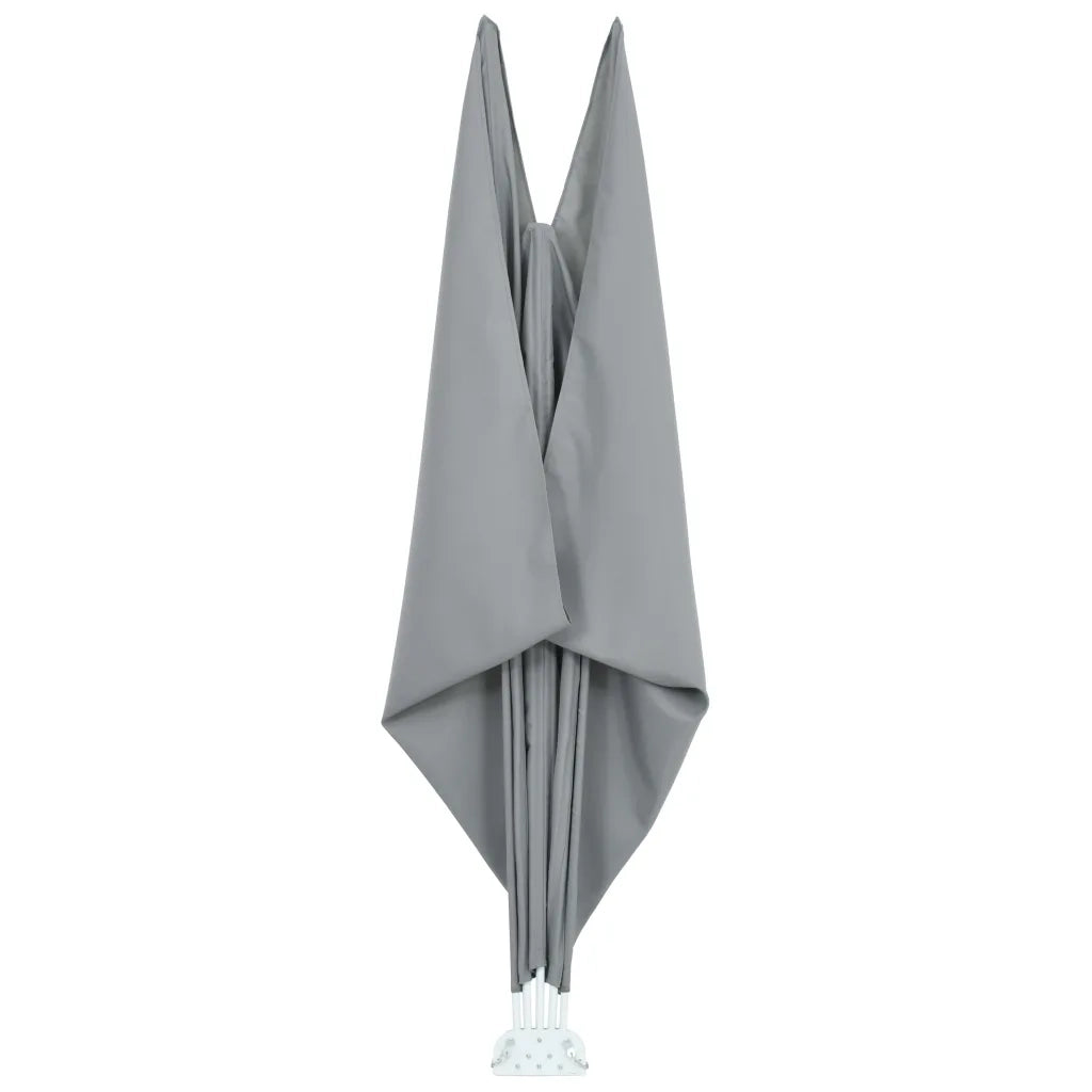 Tenda Laterale per Terrazza Pieghevole-Tenda parasole per balcone Grigio 400x200 cm
