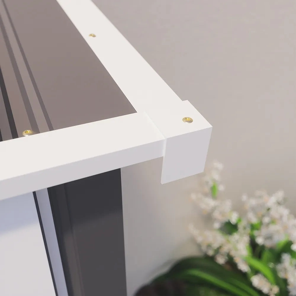 Casetta da giardino in acciaio zincato grigio 1,51x1,03xh1,96 m - 37,9kg- 1,55 metri quadri