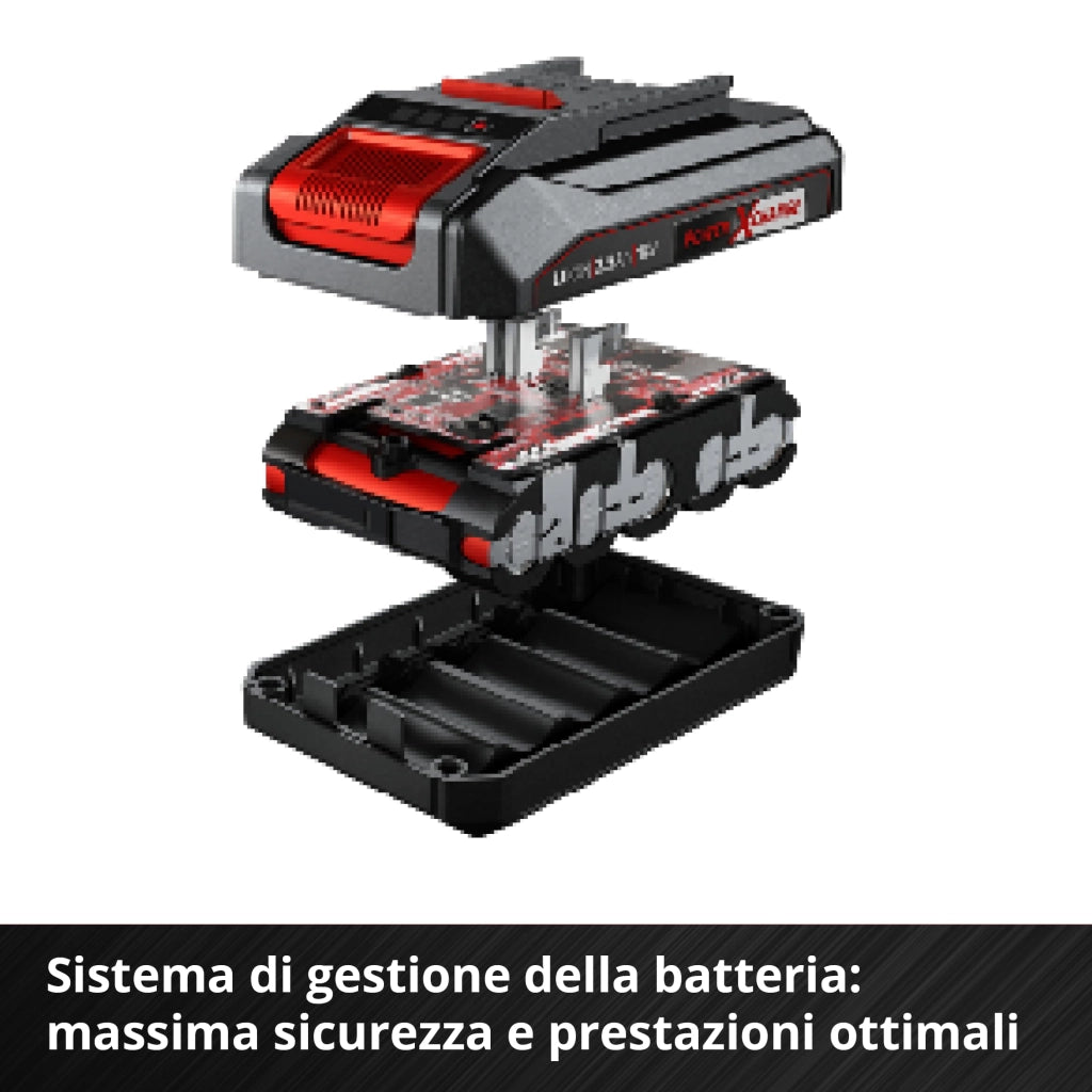 Batteria + Caricabatteria Power x Change 18 V 2 5 Ah Einhell