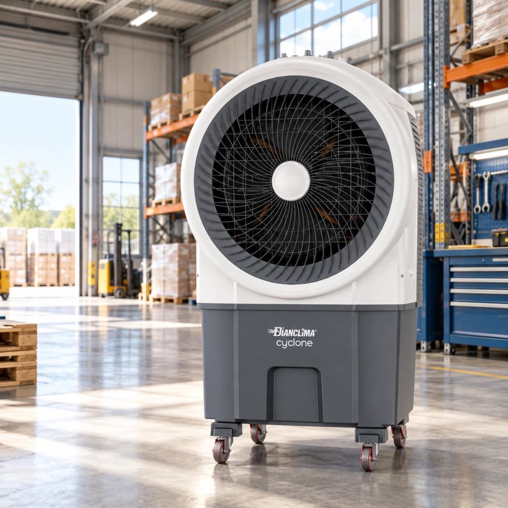 Raffrescatore Evaporativo Dianclima Cyclone 70 Litri 210W 8000 m3h