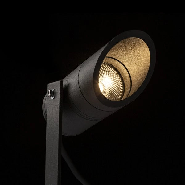 LORCA faretto da giardino con picchetto grigio antracite 230V LED 5W IP65  3000K