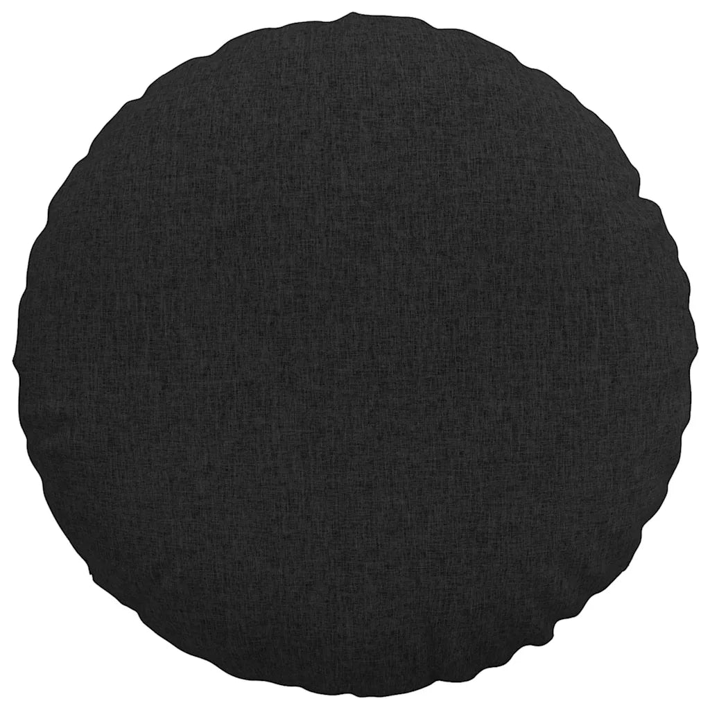 Cuscini per Seduta 2 pz | Cuscini per sedie Nero ?80 x 29 cm Tessuto