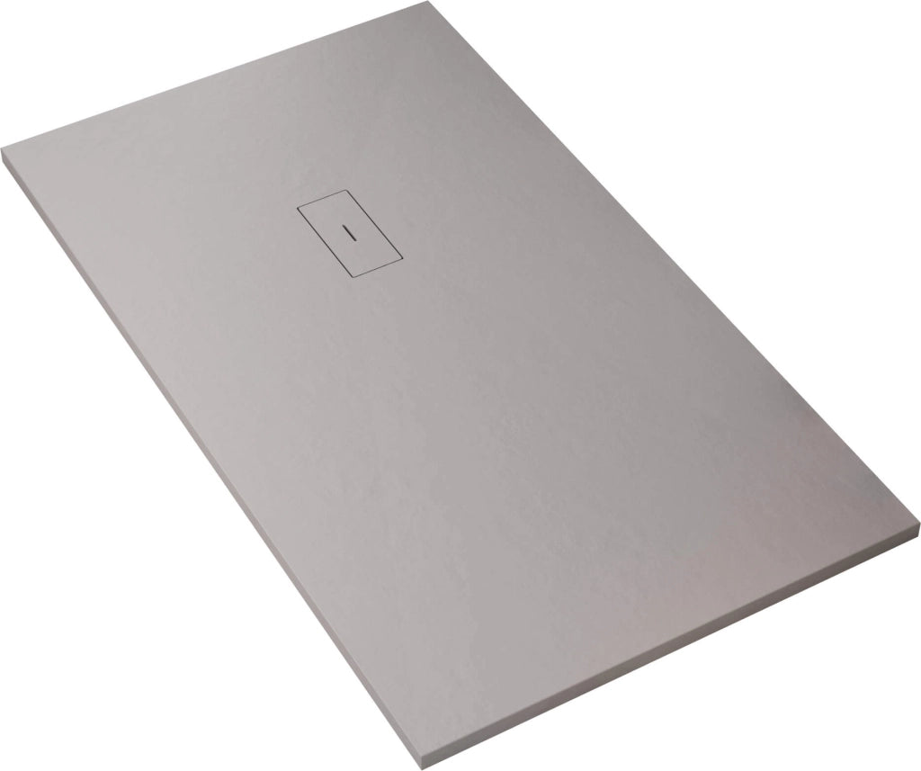 Piatto Doccia in Pietra 80x110 cm Bonussi Manila Grigio Chiaro