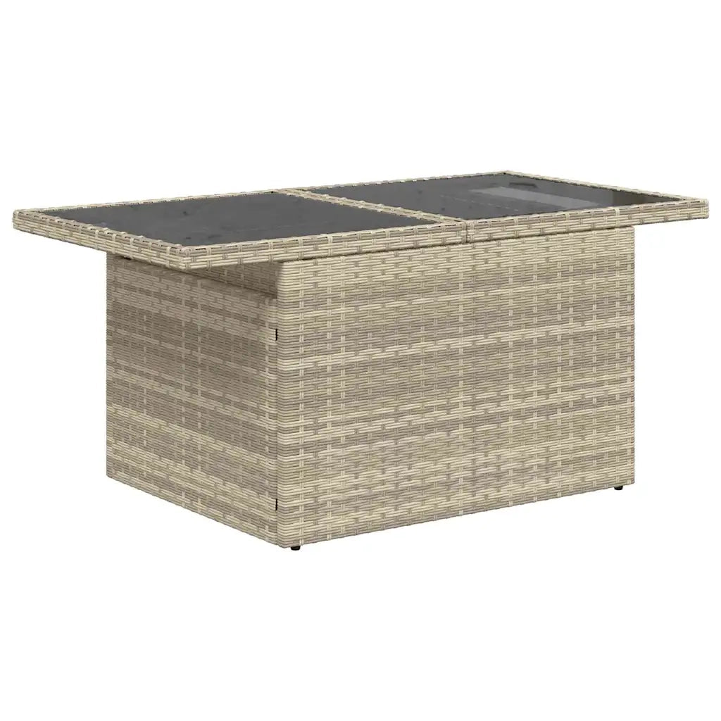 Set Divano da Giardino con cuscino 7 pcs Grigio chiaro 3349218