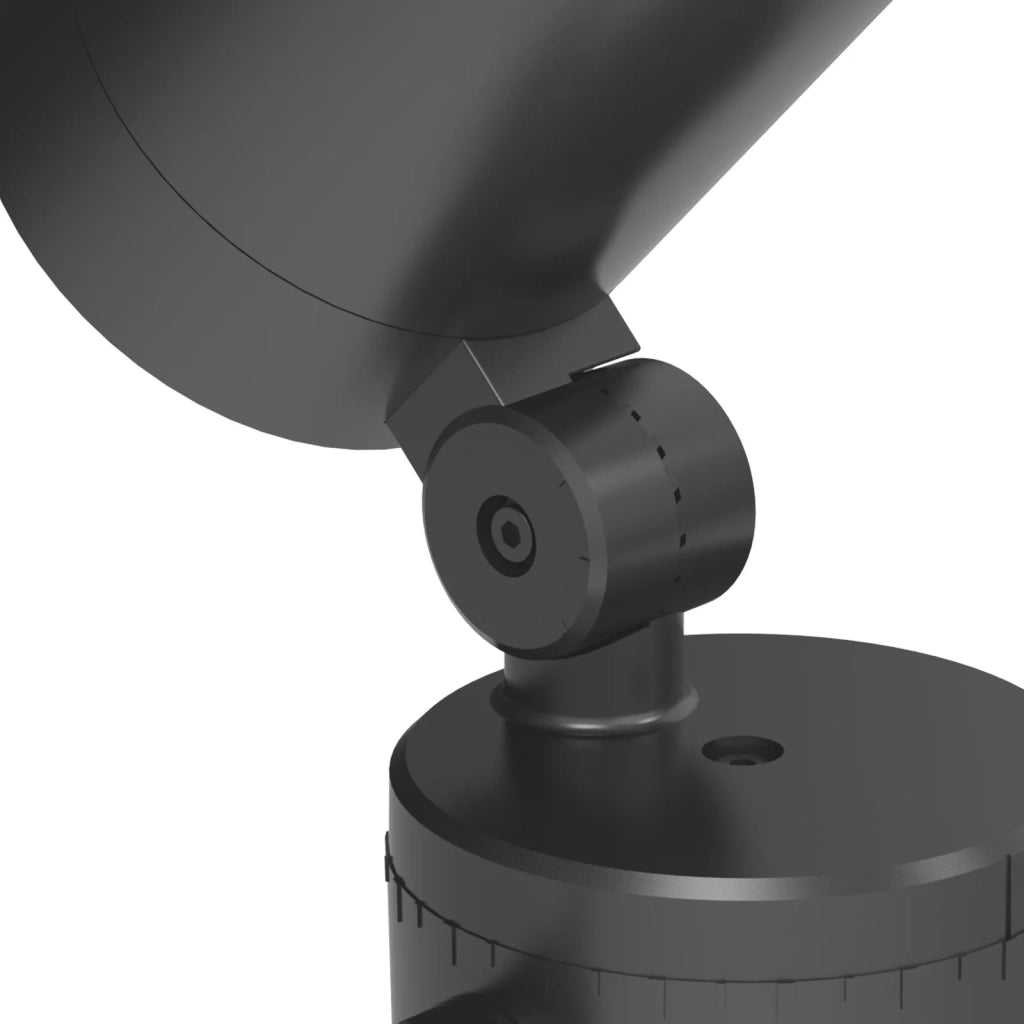 Plafoniera O-ZONE LED 19W Luce Calda 3000K Finitura Nera IP66 Ideal Lux